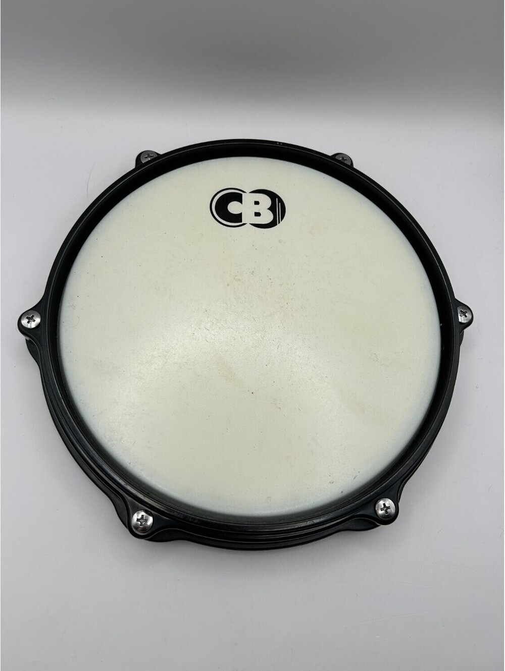 CB Percussion 8" Tunable Drum Practice Pad with Stand Mount Threaded Base